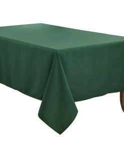 Saro Lifestyle Everyday Design Solid Color Tablecloth, 72 X 72