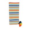 Saro Lifestyle Fiesta Table Napkins With Stripe Design, Set Of 4, 20 X 20