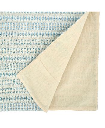 Woven Table Runner With Line Design, 72 X 16 Saro Lifestyle Woven Table Runner With Line Design, 72 X 16 -VilleroyBoch shop