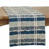Saro Lifestyle Ped Woven Table Runner With Dual-Tone Design, 72 X 16