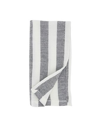 Casual Table Napkins With Striped Design, Set Of 4, 20 X 20 Saro Lifestyle Casual Table Napkins With Striped Design, Set Of 4, 20 X 20 -VilleroyBoch shop