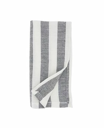Saro Lifestyle Casual Table Napkins With Striped Design, Set Of 4, 20 X 20 - Image 3