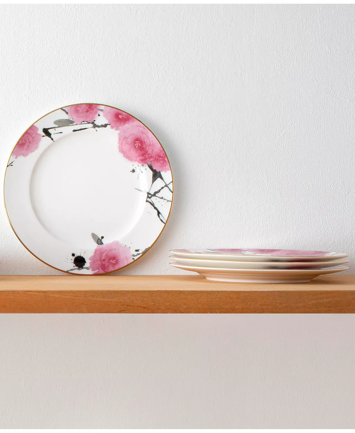 Noritake Yae Set Of 4 Salad Plates, 8-1/2 - Image 2