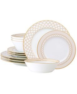 Noritake Eternal Palace Gold 12-Pc Dinnerware Set, Service For 4 5 Noritake Eternal Palace Gold 12-Pc Dinnerware Set, Service For 4 -VilleroyBoch shop 19184876 fpx