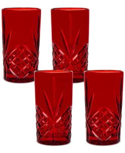 Godinger Dublin Highball Glasses, Set Of Four