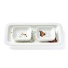 Lenox Butterfly Meadow 3 Piece Sushi Plate Bowls Set -VilleroyBoch shop 19279234 fpx