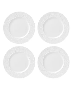 Kate Spade New York Blossom Lane 4 Piece Accent Plate Set