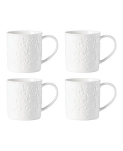 Kate Spade New York Blossom Lane 4 Piece Mug Set