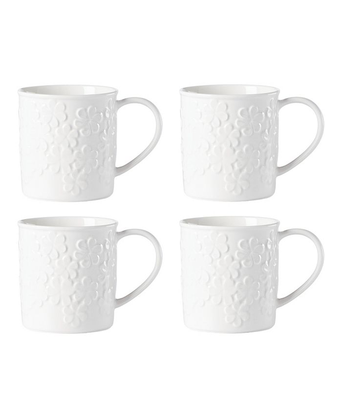 Blossom Lane 4 Piece Mug Set Kate Spade New York Blossom Lane 4 Piece Mug Set -VilleroyBoch shop