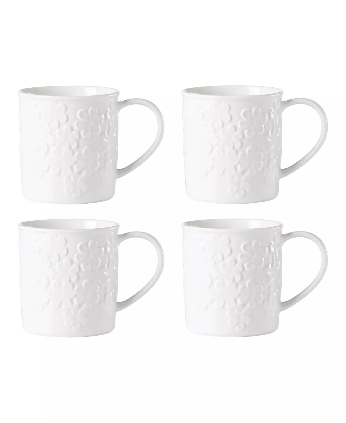 Kate Spade New York Blossom Lane 4 Piece Mug Set