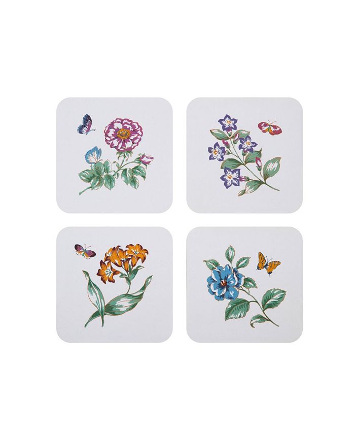 Butterfly Meadow Cork Coaster, Set Of 4 Lenox Butterfly Meadow Cork Coaster, Set Of 4 -VilleroyBoch shop