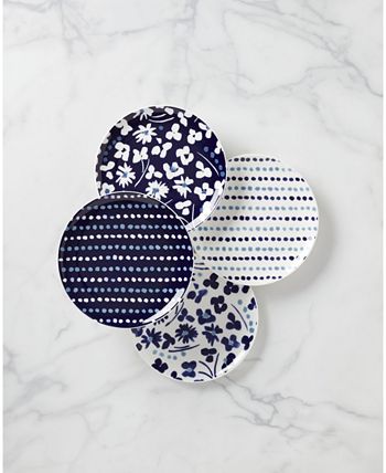 Floral Way Accent Plate Set, 4 Piece Kate Spade New York Floral Way Accent Plate Set, 4 Piece -VilleroyBoch shop