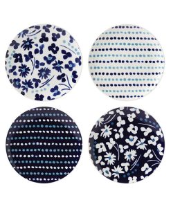 Kate Spade New York Floral Way Accent Plate Set, 4 Piece