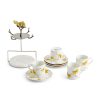 Michael Aram Butterfly Ginkgo 9 Piece Demitasse Cups And Stand Set -VilleroyBoch shop 19972085 fpx