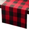 Elrene Farmhouse Living Holiday Buffalo Check Table Runner -VilleroyBoch shop 20083198 fpx