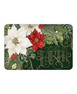 Laural Home Christmas Elegance Kitchen Mat, 20 X 30