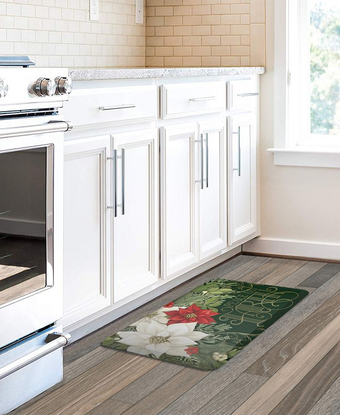 Christmas Elegance Kitchen Mat, 20 X 30 Laural Home Christmas Elegance Kitchen Mat, 20 X 30 -VilleroyBoch shop