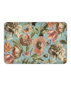 Laural Home Vintage-Like Bloom Garden Kitchen Mat, 20 X 30
