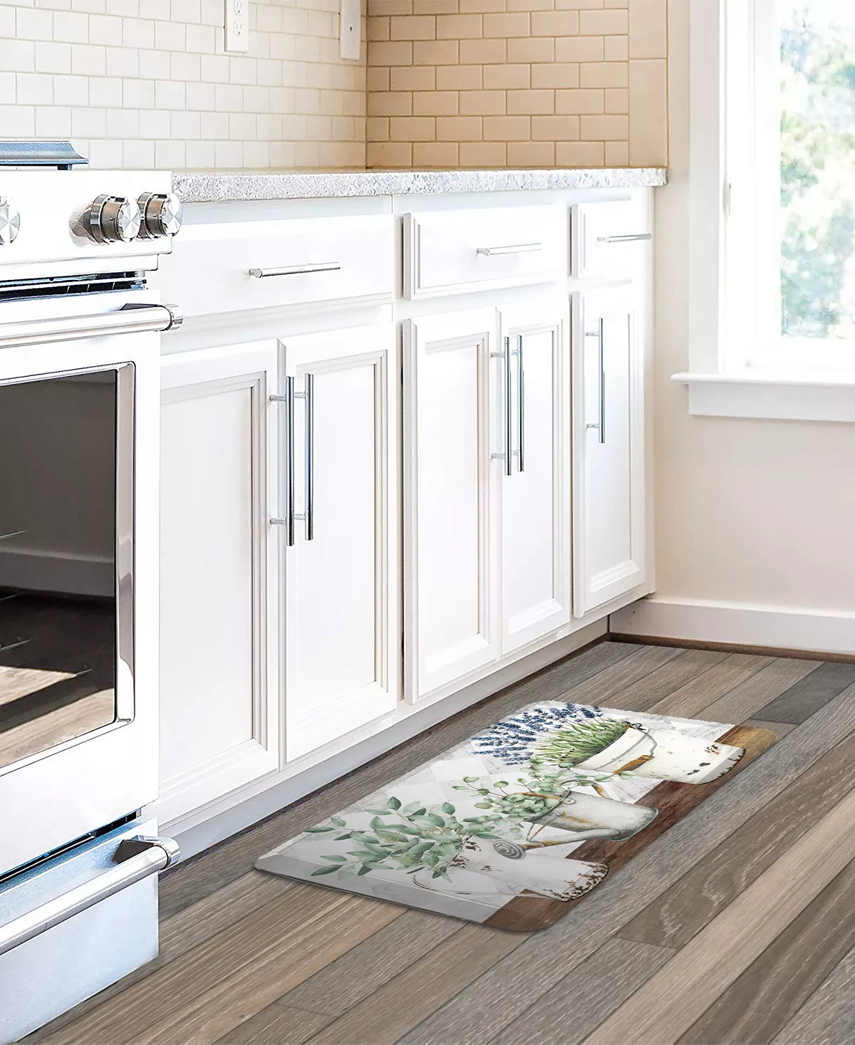 Laural Home Ving Garden Kitchen Mat, 20 X 30 - Image 2