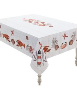 Laural Home Seafood Shack Tablecloth, 120 X 70 4 Laural Home Seafood Shack Tablecloth, 120 X 70 -VilleroyBoch shop 20083456 fpx