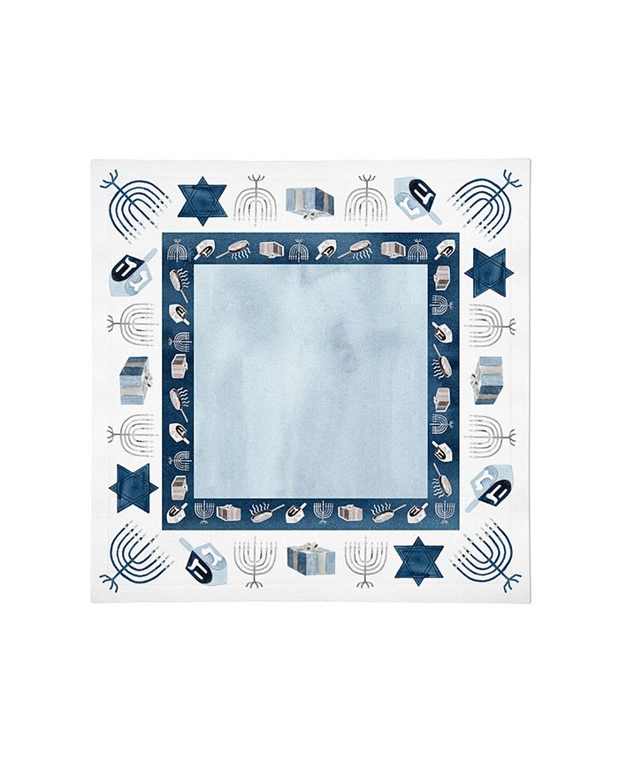 ppy Hanukkah Napkin Set, 20 X 20 Laural Home Ppy Hanukkah Napkin Set, 20 X 20 -VilleroyBoch shop