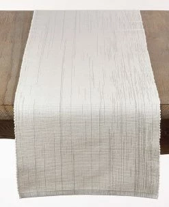 Saro Lifestyle Himmer Ribbed Table Runner, 90 X 13