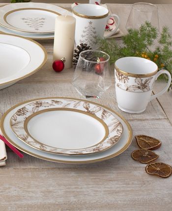 Charlotta 9 Holiday Harvest Accent Plates, Set Of 4 Noritake Charlotta 9 Holiday Harvest Accent Plates, Set Of 4 -VilleroyBoch shop