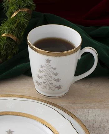 Noritake Charlotta Holiday Tree Mugs, Set Of 4 - Image 7