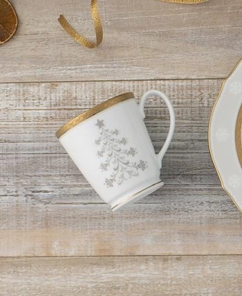 Noritake Charlotta Holiday Tree Mugs, Set Of 4 - Image 8