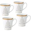 Noritake Charlotta Holiday Tree Mugs, Set Of 4 -VilleroyBoch shop 20277798 fpx