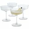 Hotel Collection Fluted Coupe Glasses, Set Of 4, Created For Macys