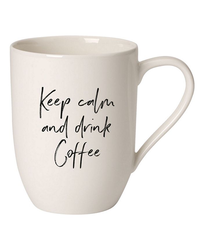 Villeroy & Boch Statement Keep Calm And Drink Coffee Mug 3 Villeroy & Boch Statement Keep Calm And Drink Coffee Mug