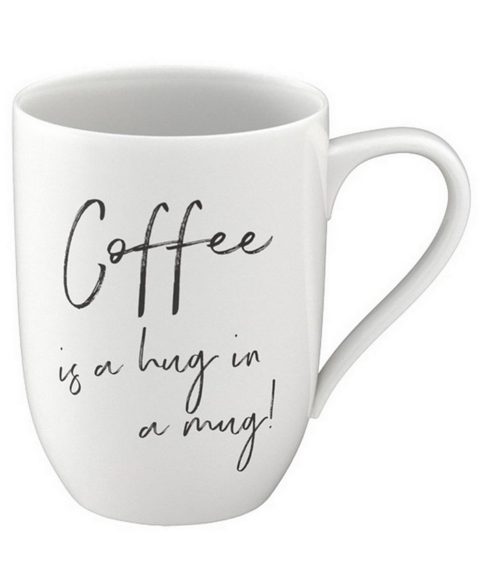 Statement Mug Coffee Is Hug In Mug Villeroy & Boch Statement Mug Coffee Is Hug In Mug -VilleroyBoch shop