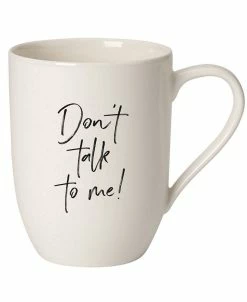 Villeroy & Boch Statement Don't Talk To Me Mug