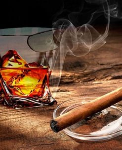 Classic Touch Bezrat Cigar Holder Twisted Drinking Glass -VilleroyBoch shop 20731875 fpx