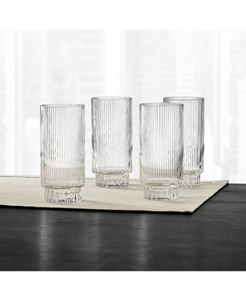 Hotel Collection Fluted Highball Glasses, Set Of 4, Created For Macys 4 Hotel Collection Fluted Highball Glasses, Set Of 4, Created For Macys - Image 2