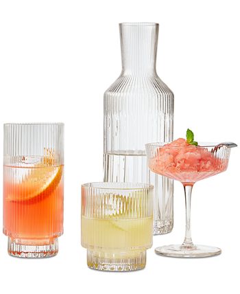 Hotel Collection Fluted Highball Glasses, Set Of 4, Created For Macys 5 Hotel Collection Fluted Highball Glasses, Set Of 4, Created For Macys - Image 3