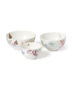 Lenox Butterfly Meadow 3-Piece Bowl Set