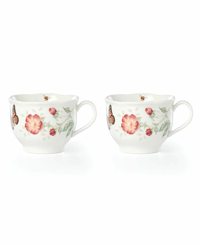 Lenox Butterfly Meadow 2-Piece Latte Mug Set