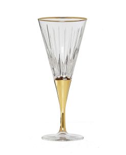 Classic Touch Stemmed Wine Glasses, Set Of 6