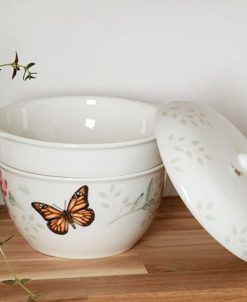 Lenox Butterfly Meadow 3-Piece Stackable Bowl Set -VilleroyBoch shop 21048603 fpx