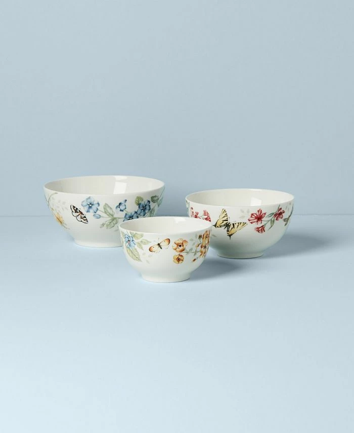 Lenox Butterfly Meadow 3-Piece Bowl Set - Image 4