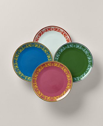 Remix Assorted 4-Piece Accent Plate Set Lenox Remix Assorted 4-Piece Accent Plate Set -VilleroyBoch shop