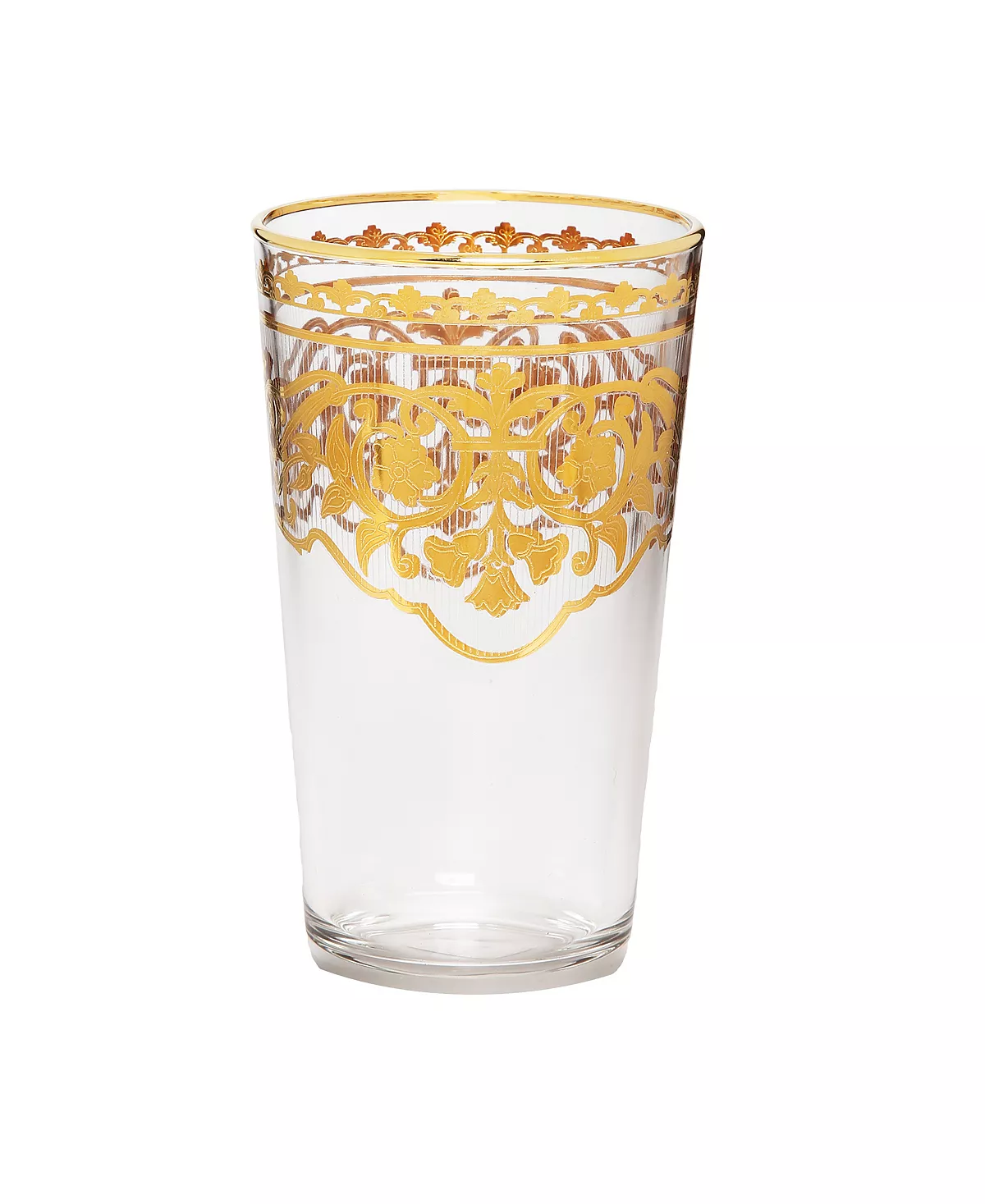 Classic Touch 36 Oz Tumblers With Artwork, Set Of 6