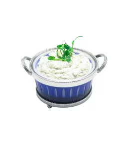 Classic Touch 2 Straight Cut Container Bowl, Small
