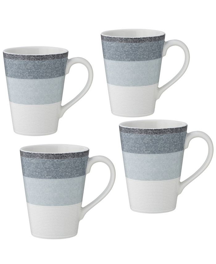 Colorscapes Layers 4 Piece Mug Set, 12 Oz Noritake Colorscapes Layers 4 Piece Mug Set, 12 Oz -VilleroyBoch shop