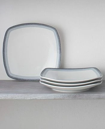 Noritake Colorscapes Layers Square Dinner Plate Set/4, 10.75 - Image 2