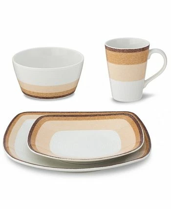 Noritake Colorscapes Layers 4 Piece Square Place Setting - Image 2