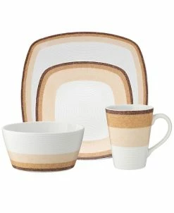 Noritake Colorscapes Layers 4 Piece Square Place Setting