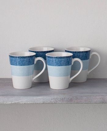 Colorscapes Layers 4 Piece Mug Set, 12 Oz Noritake Colorscapes Layers 4 Piece Mug Set, 12 Oz -VilleroyBoch shop